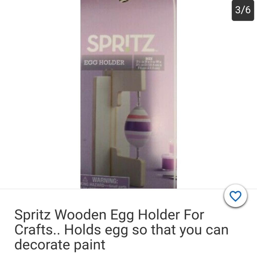 Small wooden egg holder/Crafts/New( You get 2 )